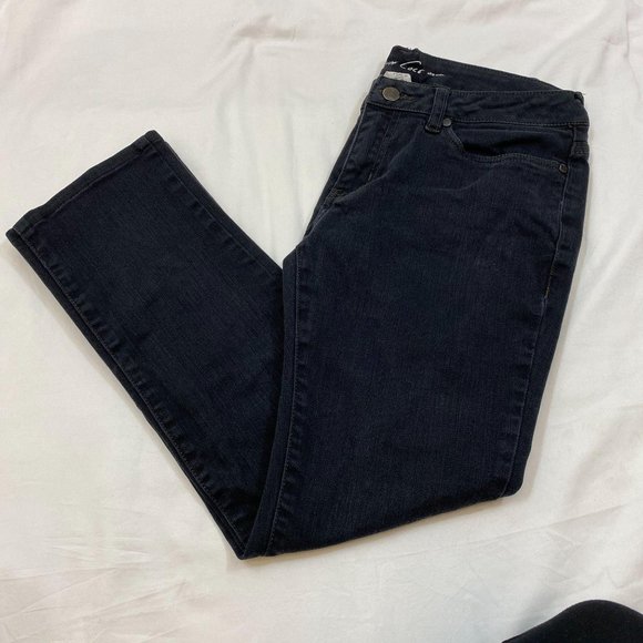 Kenneth Cole Black Straight Leg Jeans - Picture 3 of 8
